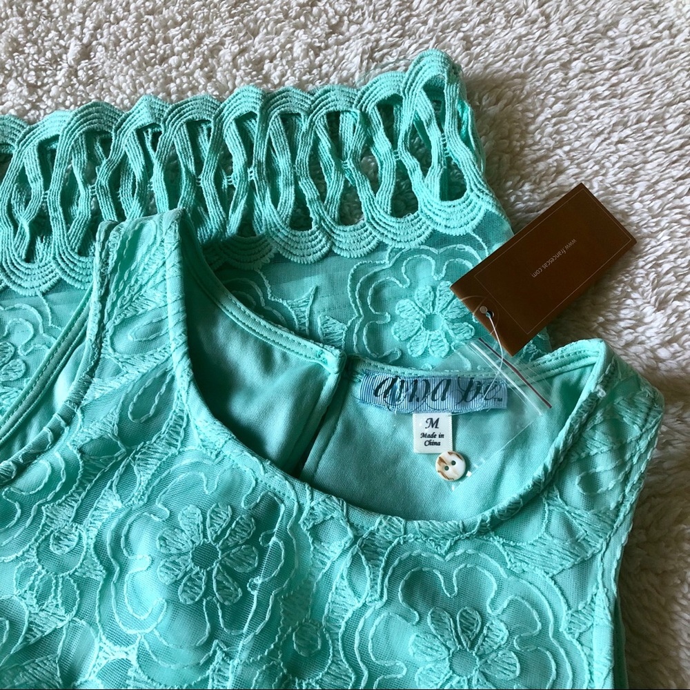 Francesca’s || Teal Dress